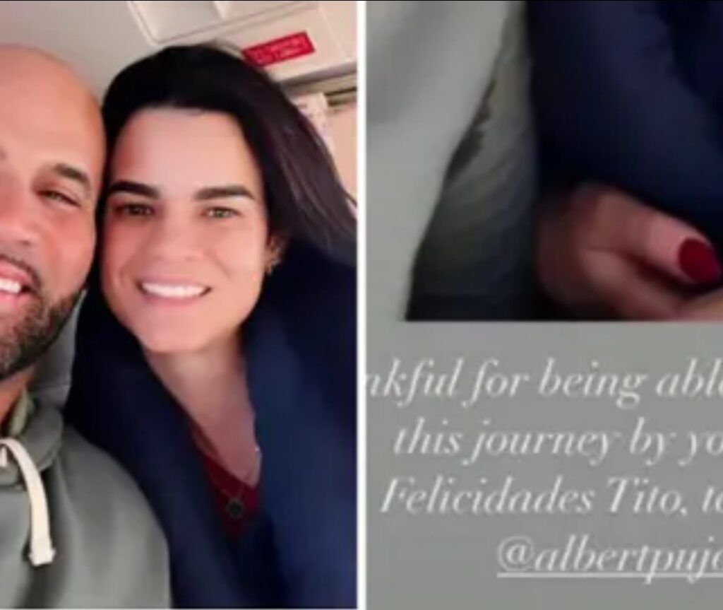 Albert Pujols confirma relación amorosa con hija de Leonel Fernández