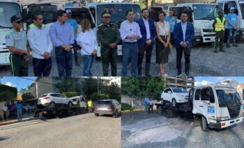 Grúas enganchan a los que no respetaron inicio Plan Parquéate Bien en el DN