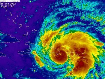 El huracán Fiona entró a Republica Dominicana a las 3:30 A.M de este lunes