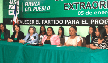 Fuerza del Pueblo se convierte en partido con mayor número de mujeres en su alta dirección