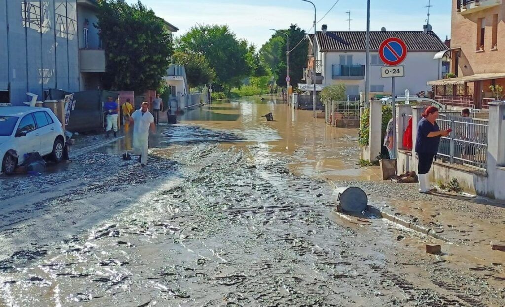 Diez muertos en Italia durante una tromba de agua