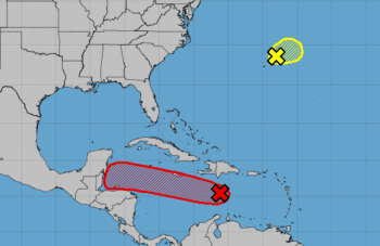 Vigilan sistema de baja presión que podría convertirse en depresión tropical