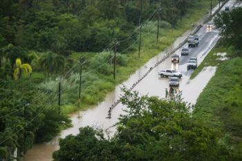 Emiten vigilancia de inundaciones para todo Puerto Rico