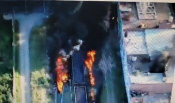 Miles de evacuados tras el choque de un tren contra un taquero en Aguascalientes