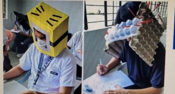 Insólito método en Filipinas para que los alumnos no se copien en un examen