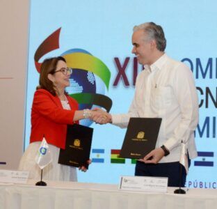 Organización Iberoamericana de Seguridad Social firma acuerdos con Ministerio de Trabajo y CNSS