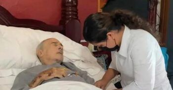 Andrés García necesita oxígeno para respirar