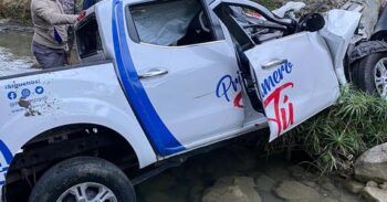 Dos muertos y dos heridos tras accidente de tránsito en la carretera de San José de Ocoa