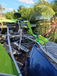 Avioneta cae encima de una casa en Puerto Rico