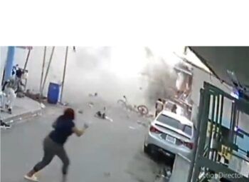 Siete heridos en Los Mina tras explosión de tanque de helio