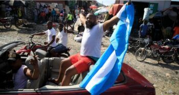 Haití se une a la celebración de Argentina