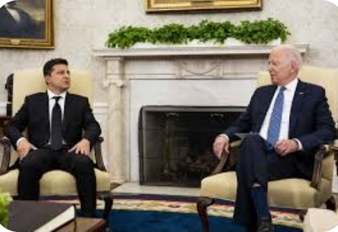Presidente de Ucrania se reúne con el presidente americano