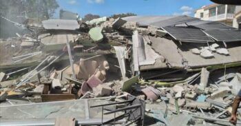 Videos: Se derrumba edificio en La Vega