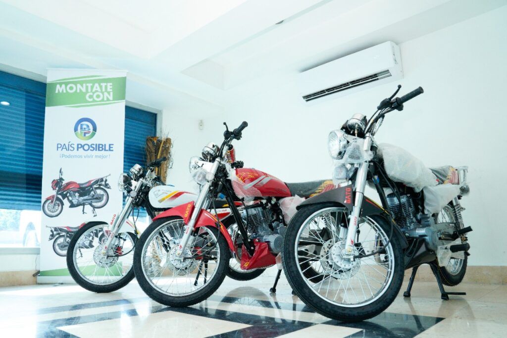 País Posible (PPP)  rifara 100 motocicletas pro recaudación de fondos