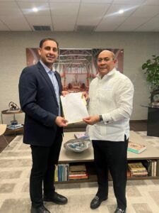 Luis Valdéz inicia gestión de Centro de Capacitación de INFOTEP para Jarabacoa y Constanza