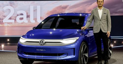 Volkswagen presenta lo que sería el auto eléctrico más barato del mundo