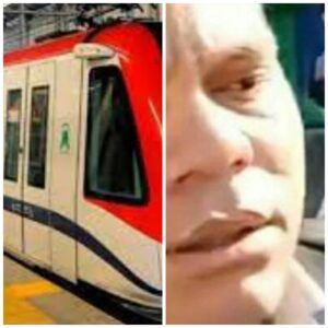 Hombre se lanza a las vías del Metro SD