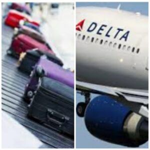 Mujer reclama a  Delta por una maleta dañada y le regalan 13