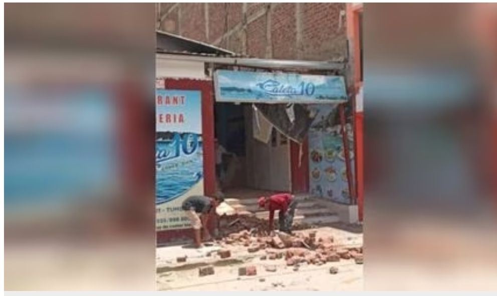 Fuerte terremoto en Perú