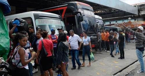Trasladarán todas las paradas de transporte de Pintura