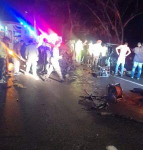 Cinco muertos y varios heridos tras accidente en la autopista Duarte