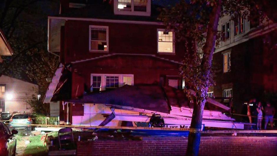 Colapso del techo de una casa deja 14 heridos en Ohio