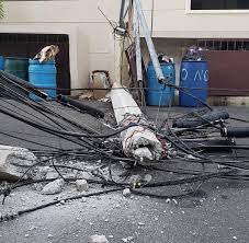 23 postes del tendido eléctrico fueron derribados en SDE