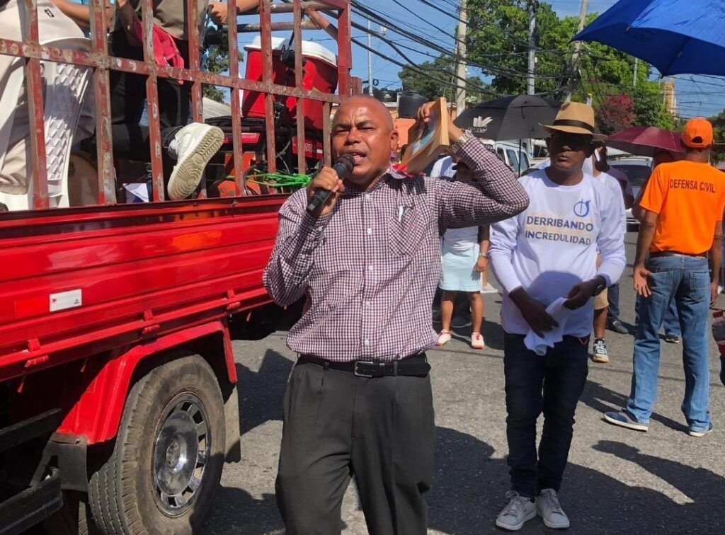Iglesia de Dios Johova Shalom marcha por auge de la delincuencia y violencia