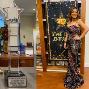 Reconocen a Sofía Pérez en Premios Noche de Estrella