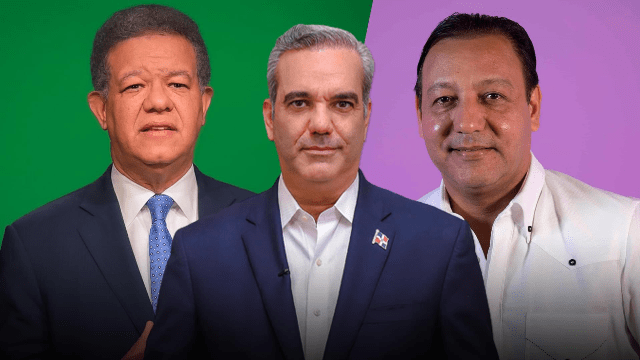 Abinader 54.7 %, Leonel 29.8 %, Abel 13.2 % según firma encuestadora