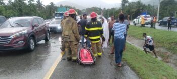 Un muerto durante accidente en la autopista Duarte