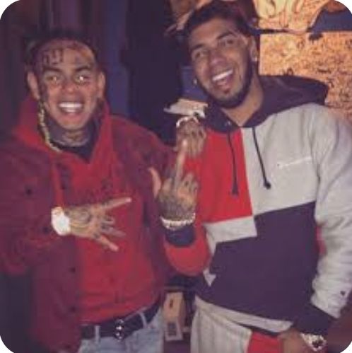 Tekashi 6ix9ine llama «rata» a Anuel AA