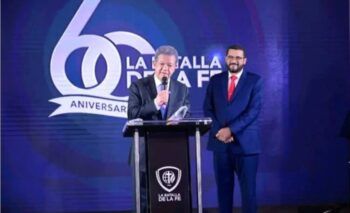 Leonel proclama lo único perfecto es Dios