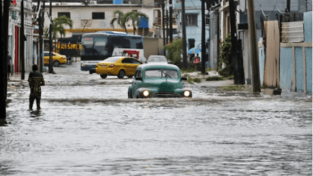 Inundaciones y apagones en Cuba a causa del huracán Idalia