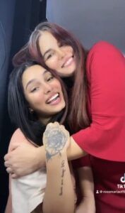 La Ross María feliz de tener a su madre