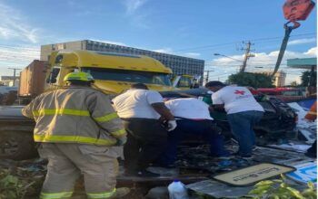 Impactado por una jeepeta en trágico accidente Regino Rodríguez