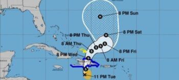 Franklin puede provocar fuertes lluvias e inundaciones mortales en su paso por RD
