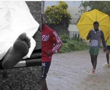 Primera persona fallecida por la tormenta Franklin