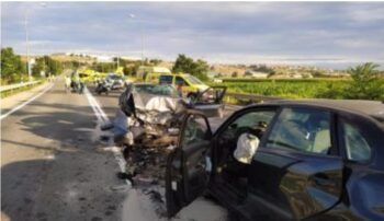 Nueve muertos y 10 heridos en una carretera de España