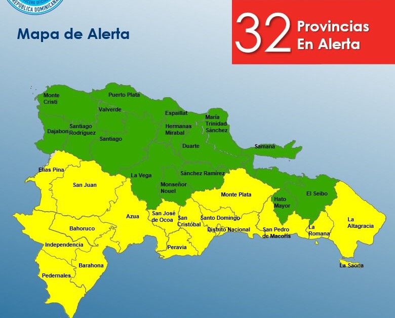 RD completa en alerta por Franklin