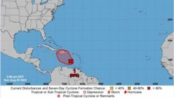 RD podría ser afectada por un ciclón tropical