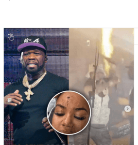 50 Cent golpea a una fanática con micrófono durante concierto