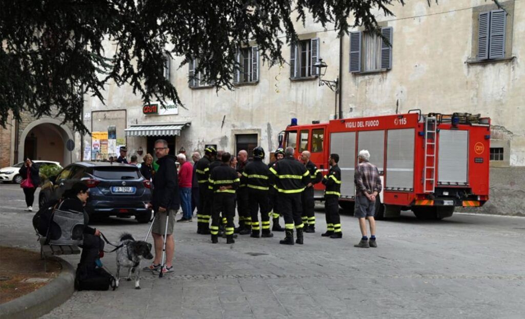 Un terremoto sacudió el centro de Italia