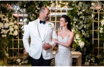 Así fue la boda intima de Nicole Fernández y Albert Pujols