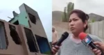 Mujer derrumba casa que construyó en terreno de exsuegros