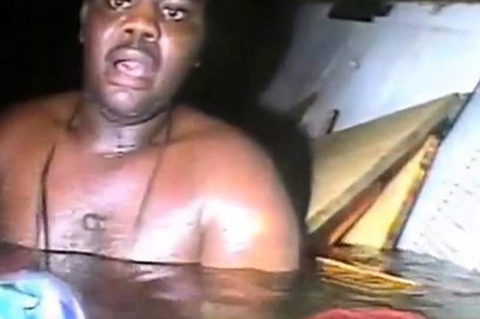 Hombre logra sobrevivir durante 3 días dentro de un barco hundido