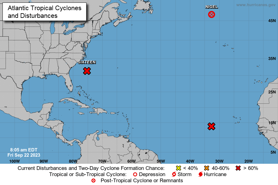 Vigilan onda tropical que podría convertirse en ciclón en las próximas 48 horas