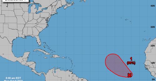Sistema tropical podría convertirse en ciclón tropical esta semana