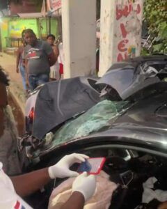 Un muerto tras accidente en Villa Mella