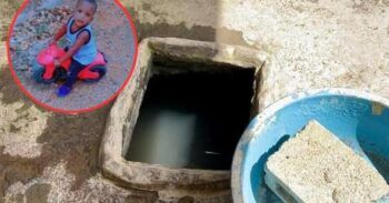 Muere niño de un año tras caer en cisterna